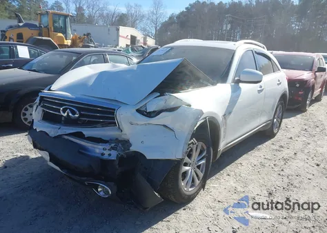 2014 Infiniti Qx70 z USA, uszkodzony, nr VIN JN8CS1MU2EM451302